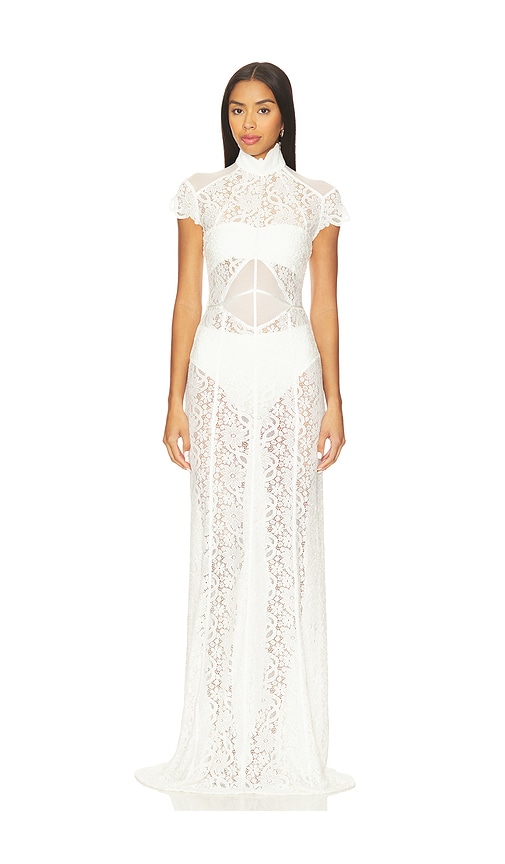 Deme By Gabriella Layla Gown In White