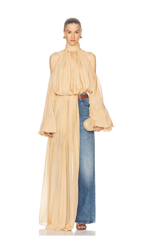 Deme by Gabriella The Sage Top en Nude. Taille M. Also en .
