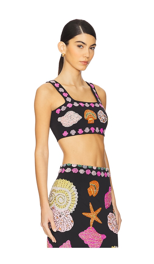 OCEANUS NEW YORK HAND EMBELLISHED TOP