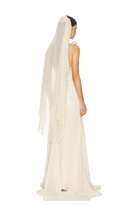 DE LA VALI Lyra Veil in Antique