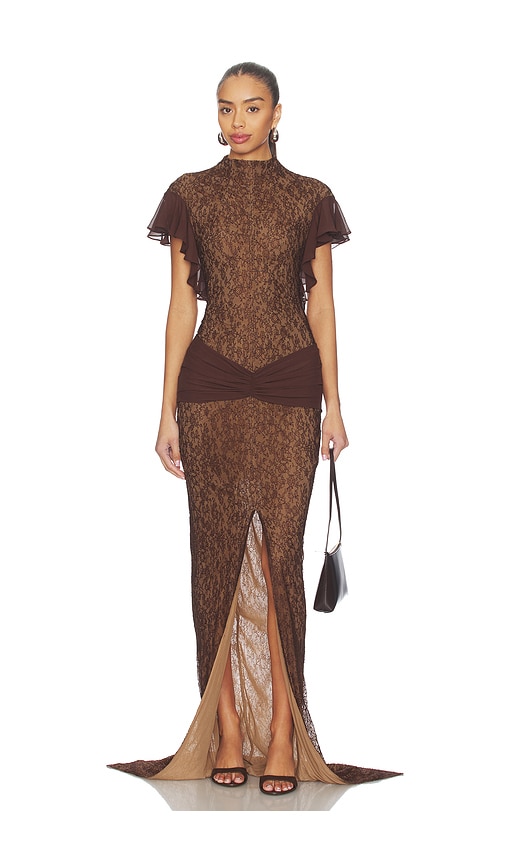 De La Vali Brown Dress | REVOLVE