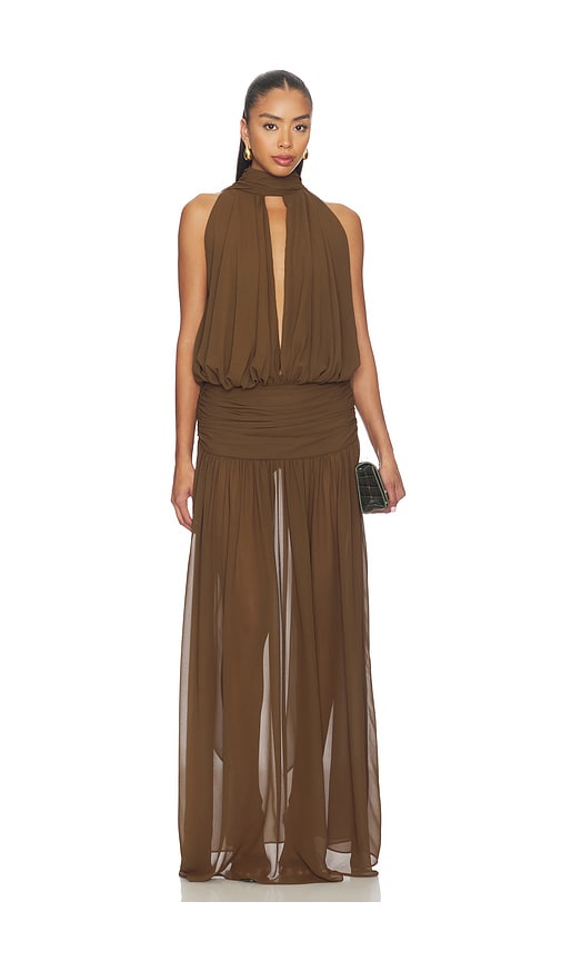 de la vali belleza maxi dress De La Vali Belleza Maxi Dress - Ivory
