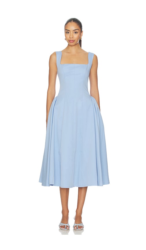 Delfi Madeline Dress In Blue