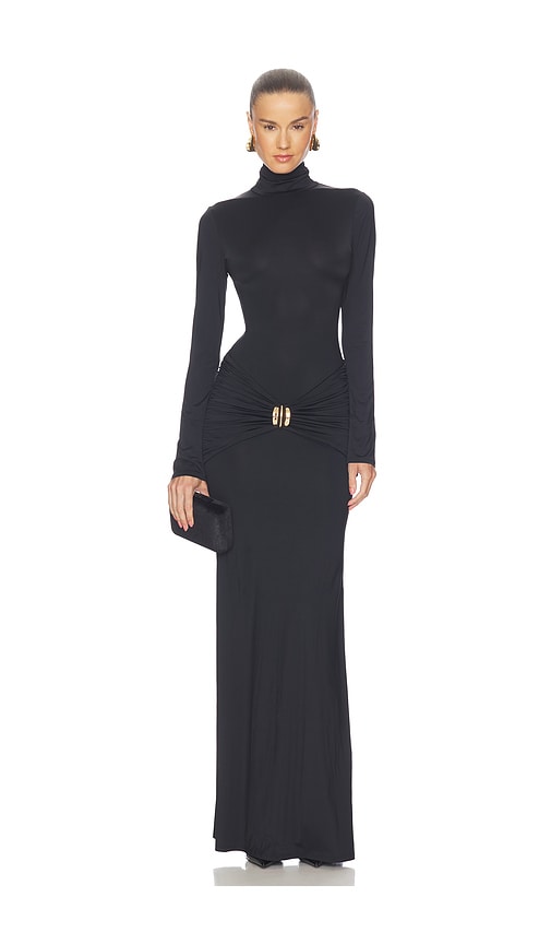 Daliah Dress by Delfi Collective in Black