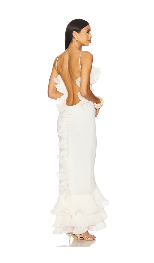 Delina Dress in Ivory. - size XL (also in L)