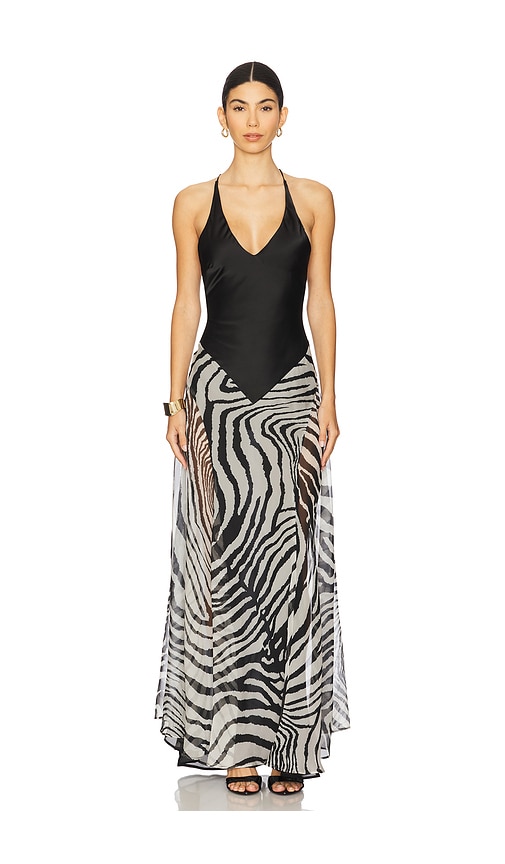 Antonella Dress in Black. - size S (also in L, M, XS)