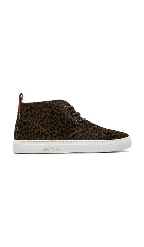 Animal Print Ponyhair Chukka