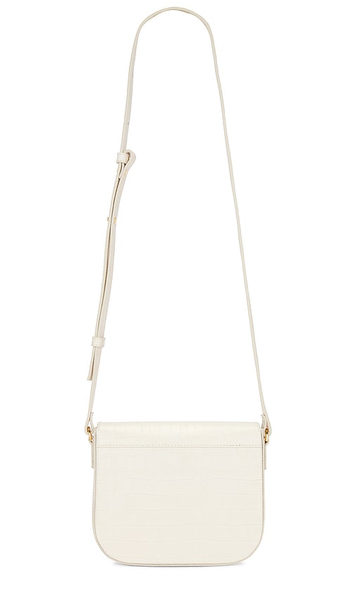 Shop Demellier London Small Vancouver Bag In Off White Croc