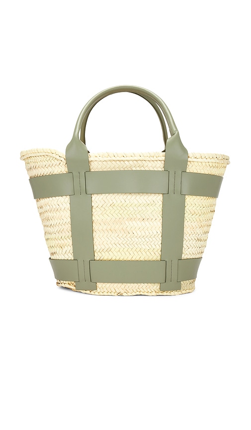 Shop Demellier London Maxi Santorini Tote In Neutral