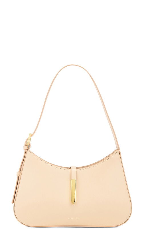 DeMellier London Tokyo Shoulder Bag in Light Tan Smooth