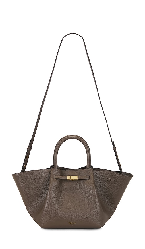Demellier London Midi New York Tote In Green
