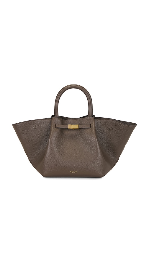 Demellier London Midi New York Tote In Green