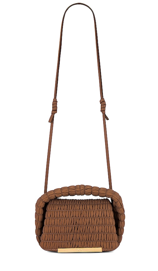 Demellier London Mini Lisbon Bag In Tan Matelasse