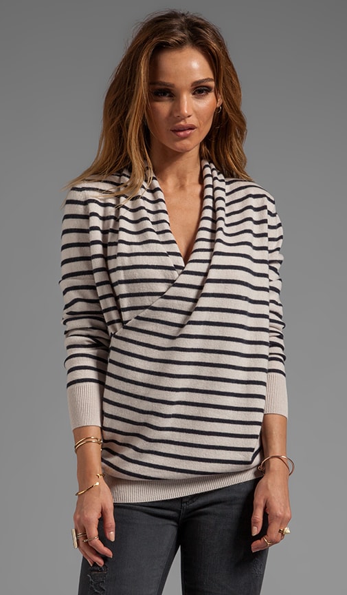 Stripe Natalie Cashmere Sweater