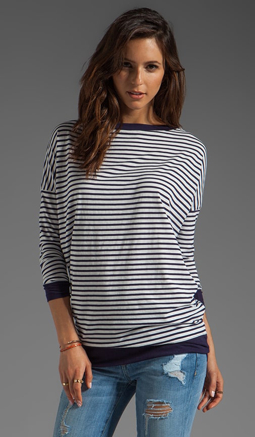 Charlie Sailor Stripe Long Sleeve Top