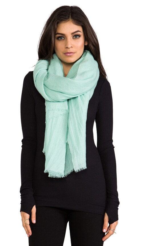Solid Woven Gauze Scarf