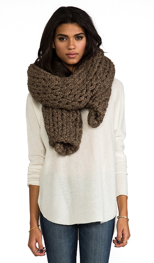 Large Knit Shawl