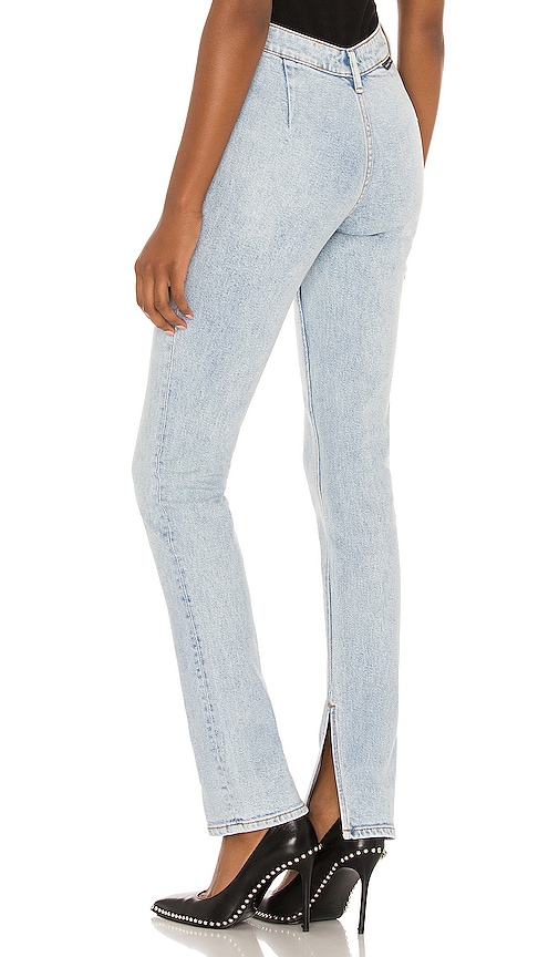 Alexander wang stovepipe dipped back jean Clearance