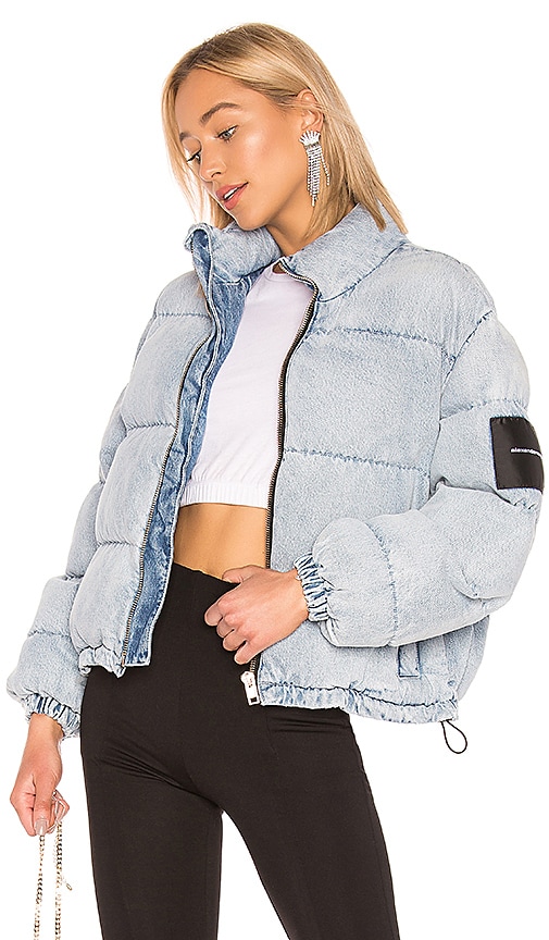 Alexander Wang Puffer Jacket in Bleach | REVOLVE