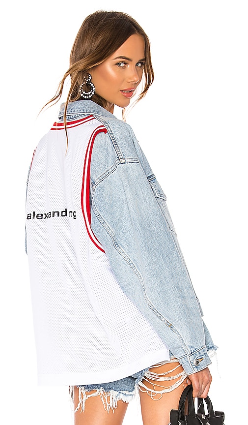 alexander wang game jacket