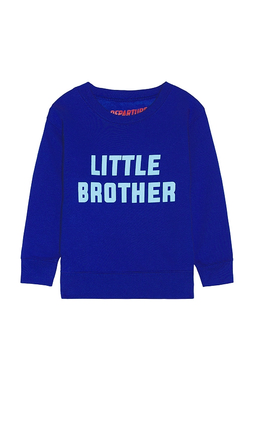 Departure Sweatshirt Little Brother In Blue