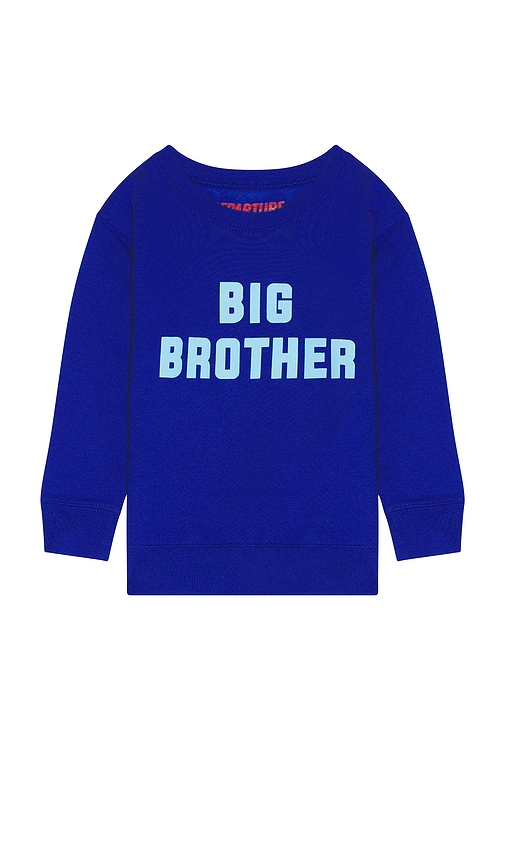 Shop Departure Big Brother Sweatshirt In Blue