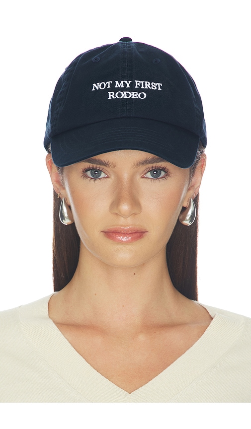 DEPARTURE CASQUETTE NOT MY FIRST RODEO  en Navy.