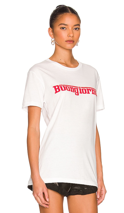 Shop Departure Buongiorno Tee In White