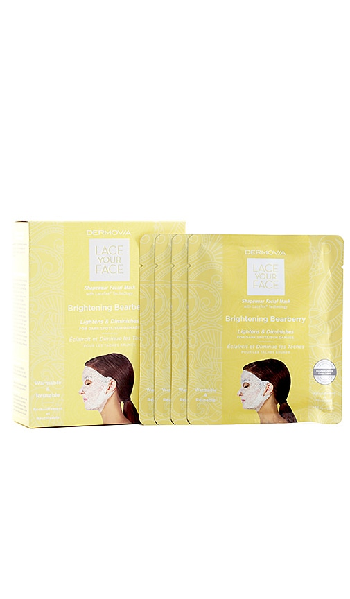 Brightening Bearberry Lace Your Face Mask 4 Pack