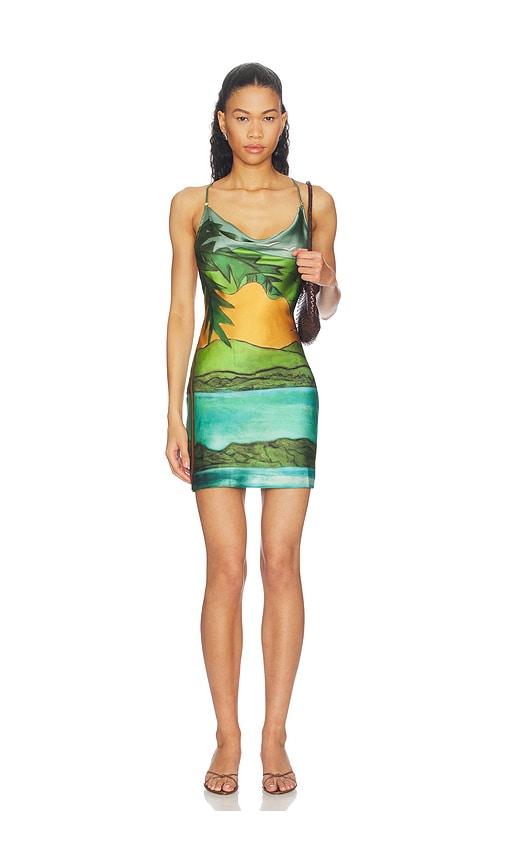 Donde Esteban Magdalena Silk Mini Dress - Women's Clothing