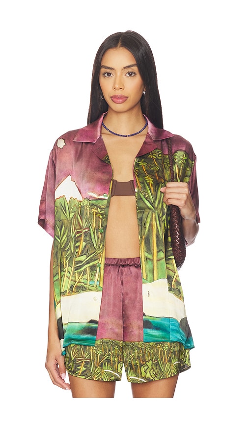 Donde Esteban La Sierra Silk Shirt