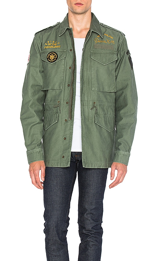 Deus Ex Machina Land M65 Jacket in Green