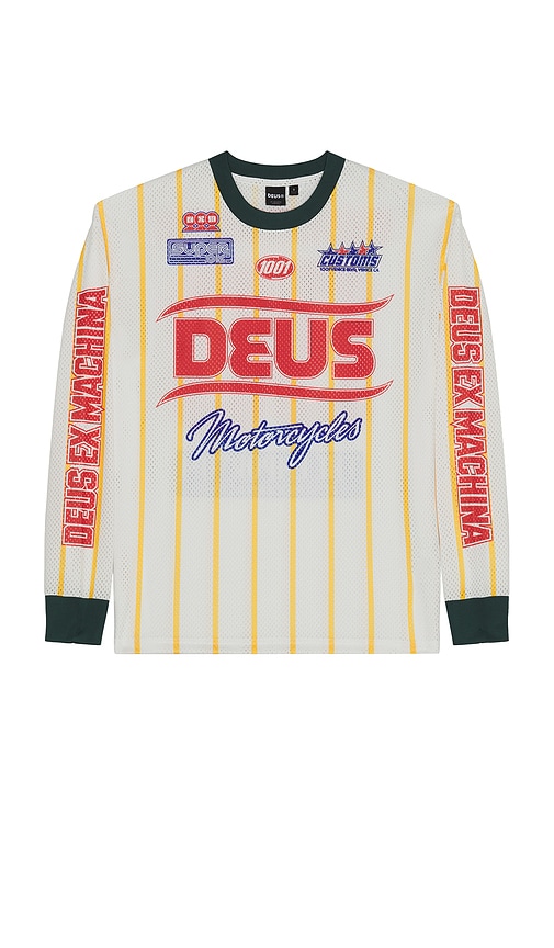 Route One Moto Jersey in White. - size XL/1X (also in L, M, S)