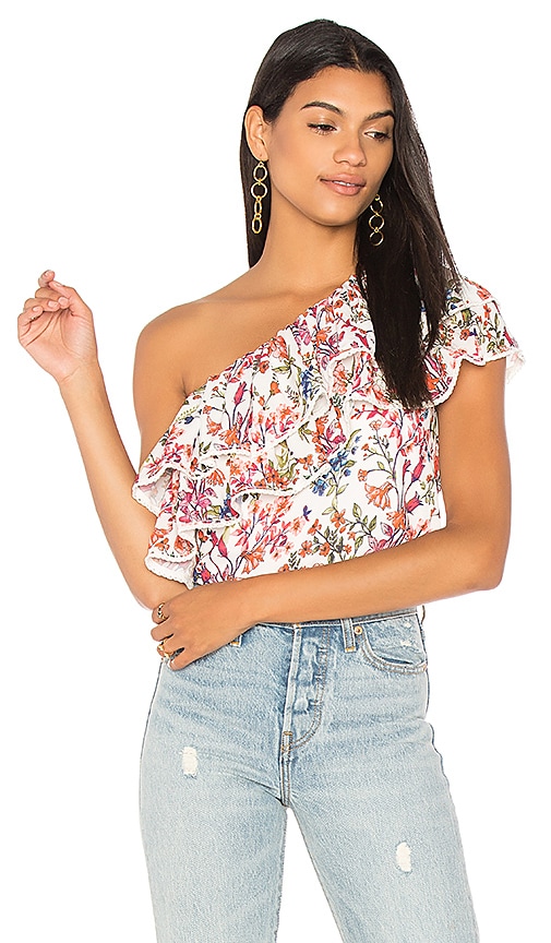 Devlin Top devlin Vicky Top in White Rosebuds | REVOLVE