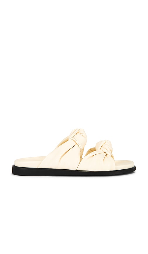 Tye Slide in Ivory. - size 42 (also in 36, 37, 38, 40, 41)