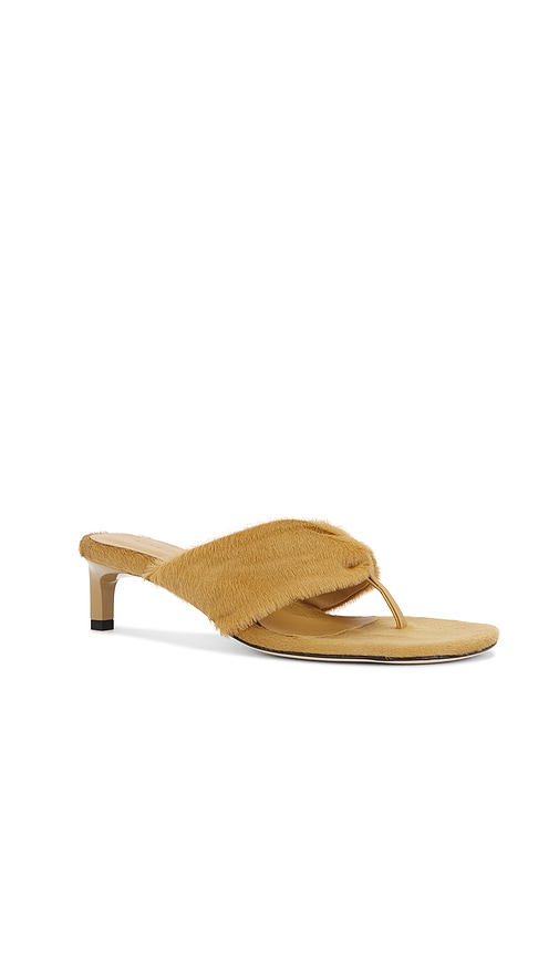  Dear Frances Wrap Mid Heel In Tan. Size 36. Also In 37, 41. 