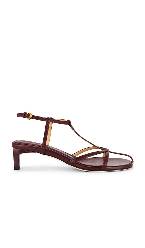 Tee Sandal in Burgundy. - size 42 (also in 36, 37, 38, 39, 41)