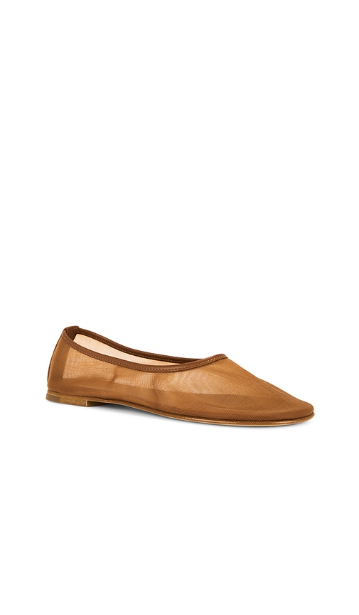 Dear Frances Balla Mesh Flat In Orange