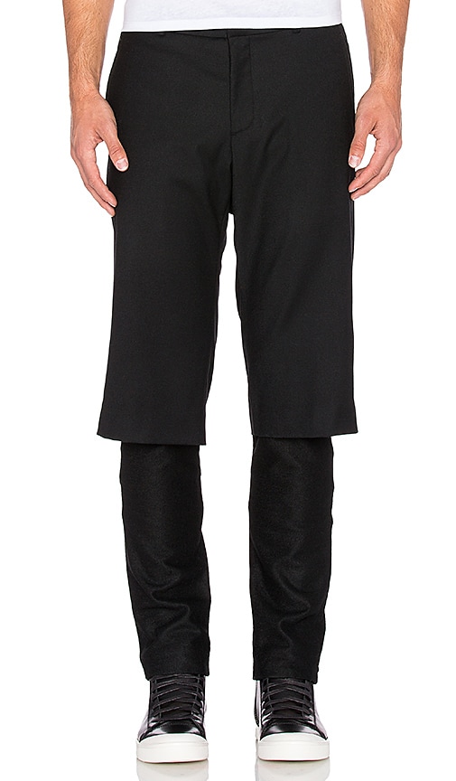 black line pant