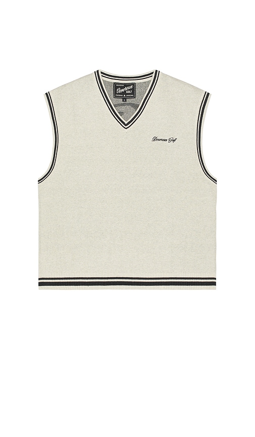Shop Devereux Golf Skull Icon Sweater Vest