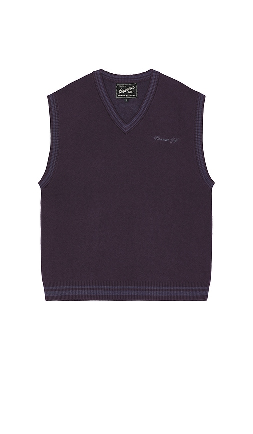 Shop Devereux Golf Skull Icon Sweater Vest
