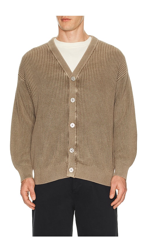 Devereux Golf The Fisherman Rib Cardigan