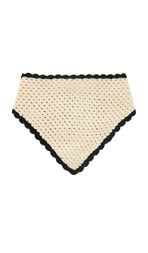  Guizio Bandana In Cream. 