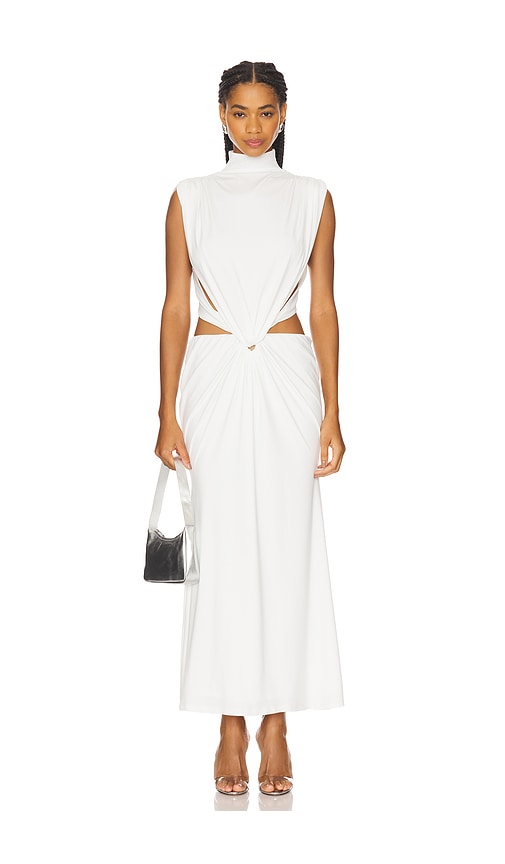 Shyla Dress in White. - size XXS (also in L, M, S, XS)
