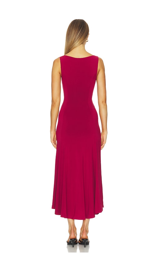 Guizio Daye Midi Dress In Red. Size Xxs. Also In Xl, Xxl. 