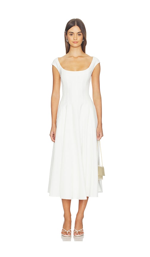 GUIZIO ROBE LEILA TWILL en Ivory Taille S Also en 277 €