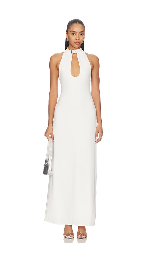 GUIZIO ROBE AMALFI MAXI  en Ivory. Taille L. Also en XXS, XS, S, M.