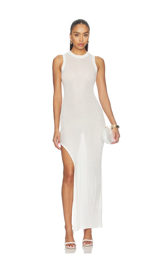 Guizio Angel Maxi Dress In White