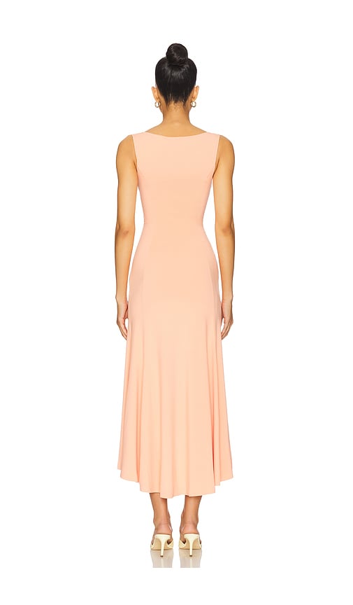  Guizio Daye Midi Dress In Coral. Size Xs. Also In Xl. 