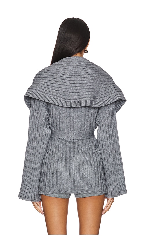  Guizio Tullia Slouchy Cardigan In Grey. Size S/m. Also In L/xl. 